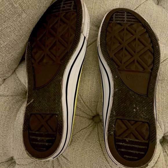 All Star Yellow Converse Sneakers - Picture 3 of 5